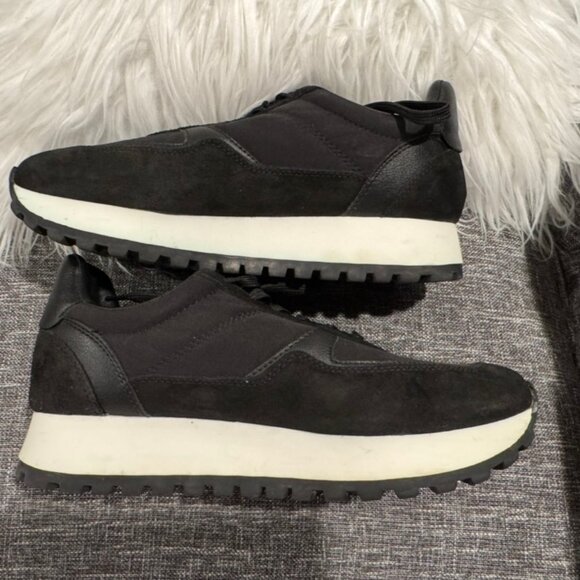 ZARA Platform Sneakers – Women’s EUR 40 / US 9 Leather Suede and Nylon - Picture 3 of 8